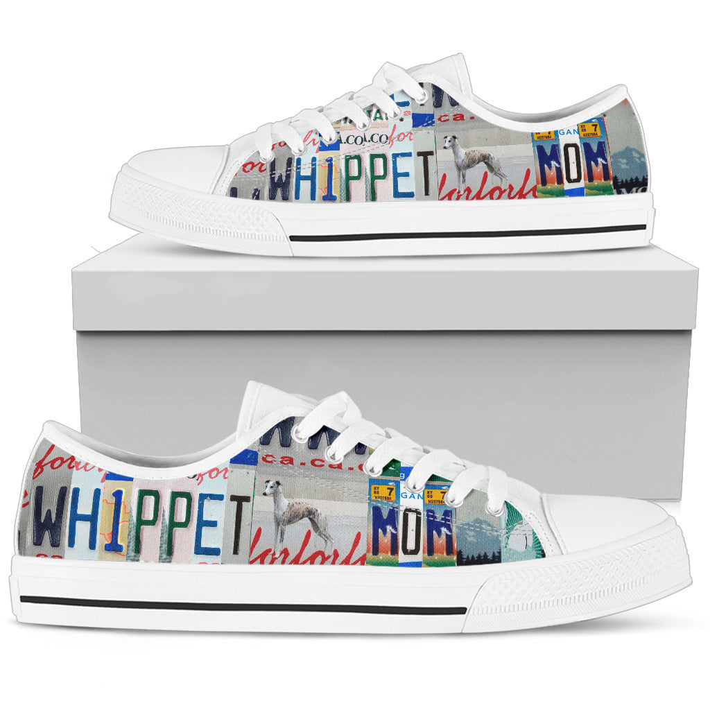 Whippet Mom Low Top Shoes For Women