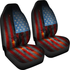 American Space Flag Seat Covers