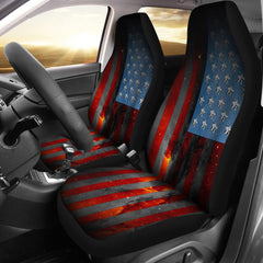 American Space Flag Seat Covers