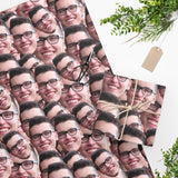 Crazy Faces Gift Wrapping Paper