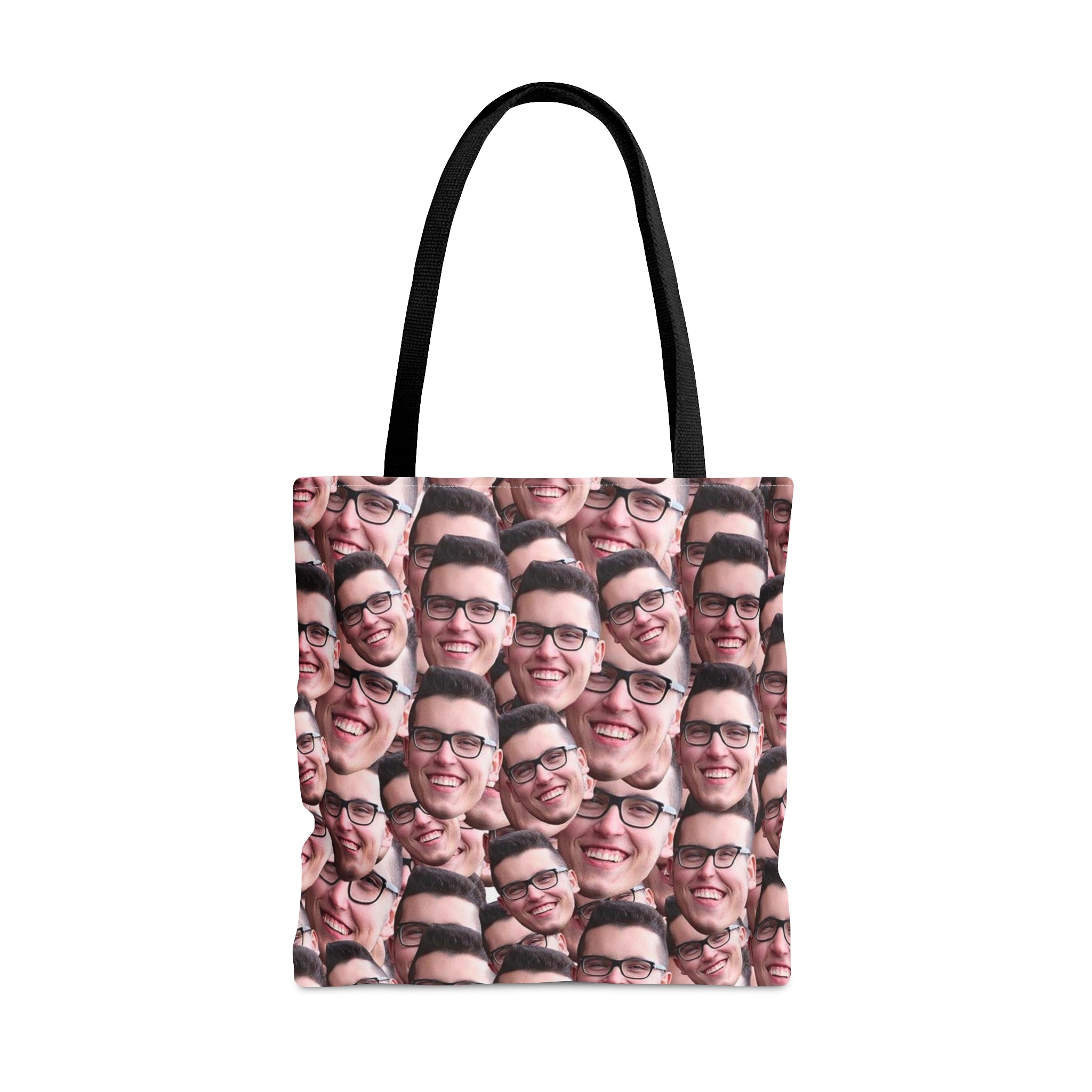 Crazy Faces Tote Bag