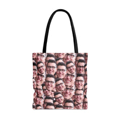 Crazy Faces Tote Bag