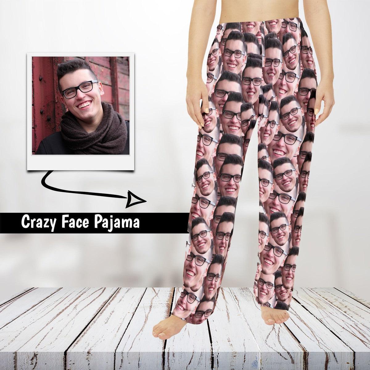 Crazy Faces Women's Pajama