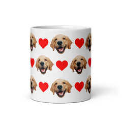 Custom Dog Face Mug