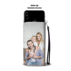 Custom Family Photo Phone Wallet Case