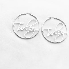 Custom Hoop Earrings