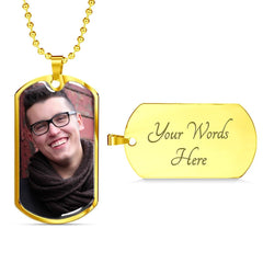 Custom Photo Dog Tag