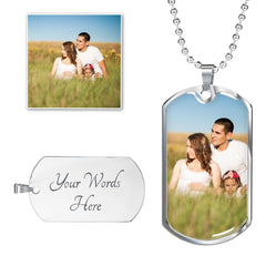 Custom Photo Dog Tag