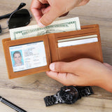 Custom Photo Engraved Wallet