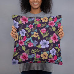 Floral Pattern Pillow