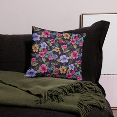 Floral Pattern Pillow