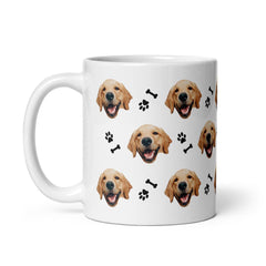 Personalized Dog Face Mug