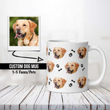 Personalized Dog Face Mug
