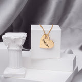 Personalized Heart Choker Necklace