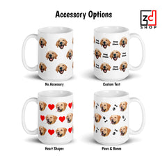 Custom Dog Face Mug