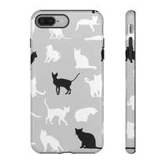 Cats Pattern Tough Phone Case