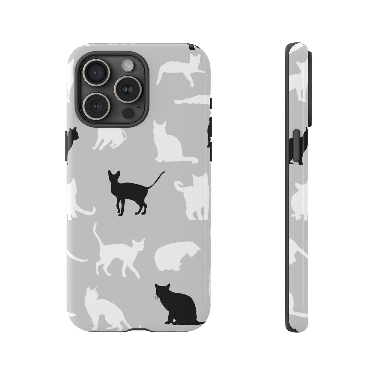 Cats Pattern Tough Phone Case