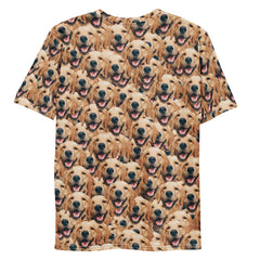 Crazy Dog Faces T-shirt