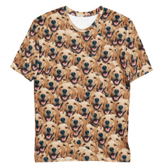 Crazy Dog Faces T-shirt