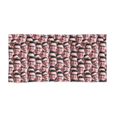 Crazy Faces Beach Towel