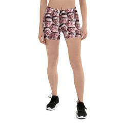 Crazy Faces Women Shorts