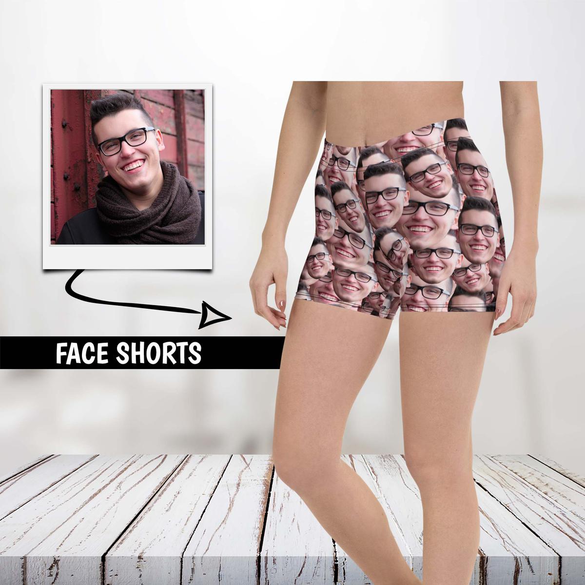 Crazy Faces Women Shorts