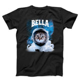 Custom Astronaut Cat In Space T-shirt