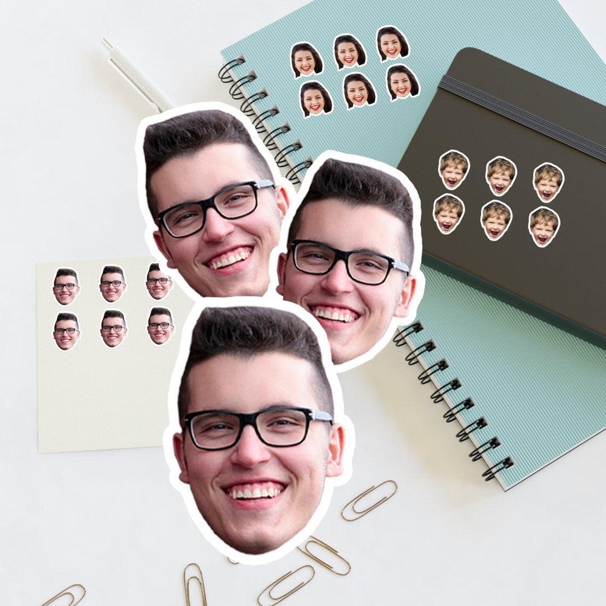 Custom Face Stickers – Zeek Creative Shop