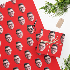 Custom Faces Gift Wrapping Paper