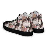 Cute Dogs Men's High Top Shoes