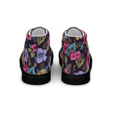 Floral Pattern Women’s High Top Shoes