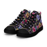 Floral Pattern Women’s High Top Shoes