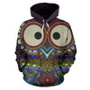 Colorful Owl Hoodie