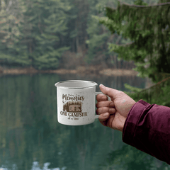 Making Memories Enamel Camping Mug