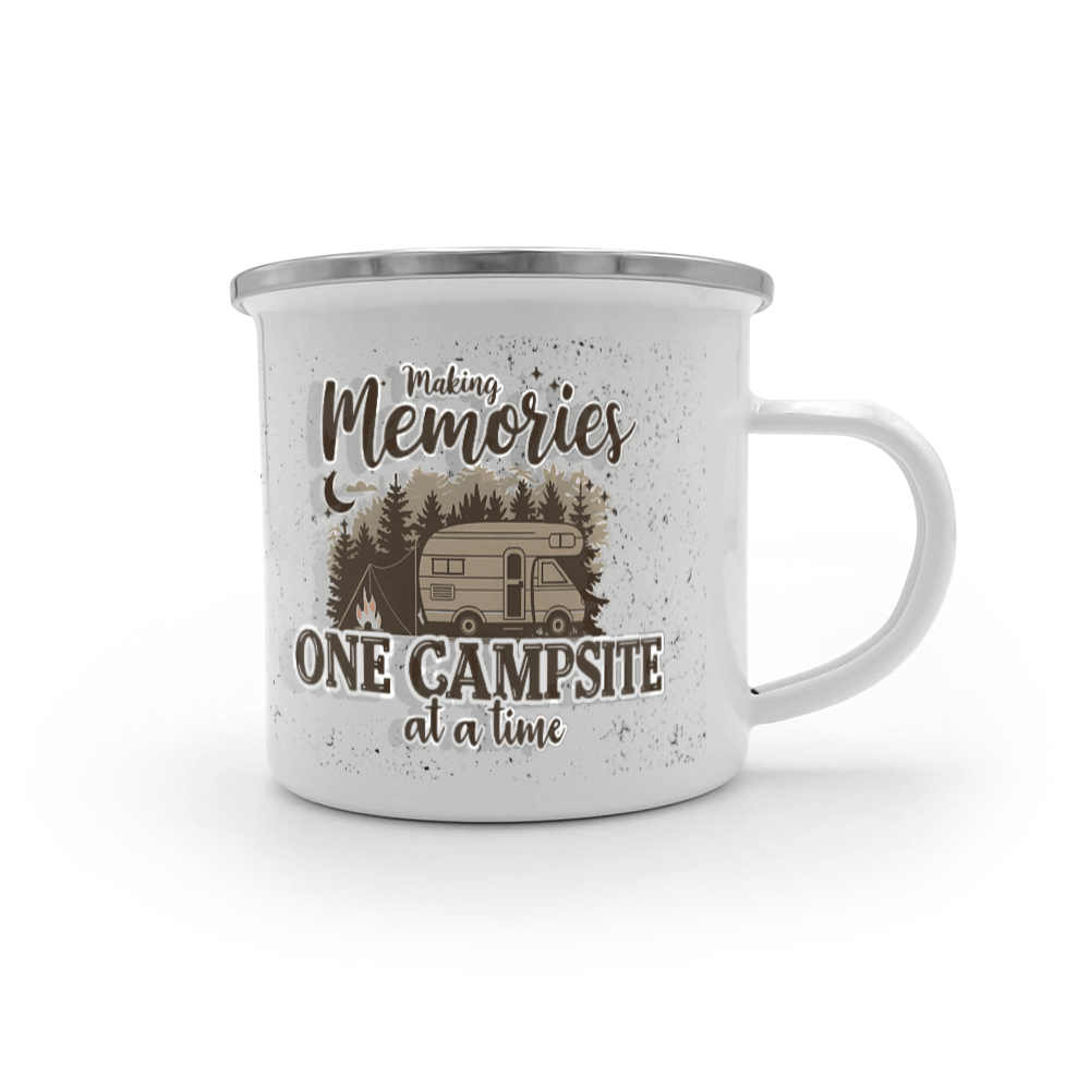 Making Memories Enamel Camping Mug