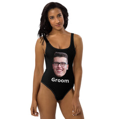 Personalized Groom Face Swimsuit