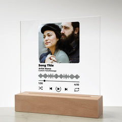 Personalized Photo Acrylic Song Plaque Album Cover Art An Ideal Anniversary Gift