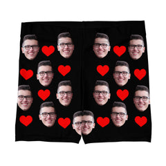 Personalized Women Face Shorts