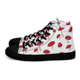 Red Mushrooms Women’s High Top Shoes