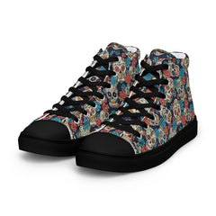 Sugar Skulls Men’s High Top Shoes