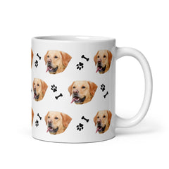 Custom Dog Face Mug