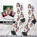 Custom #1 Dad Socks