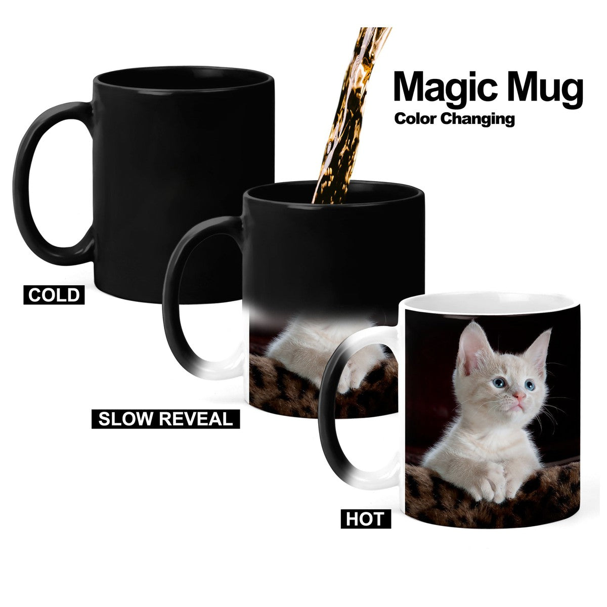 Custom Cat Magic Mug