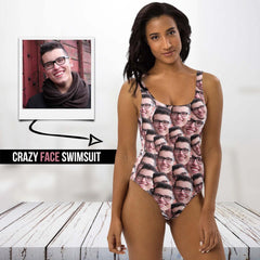 Custom Crazy Face Swimsuit