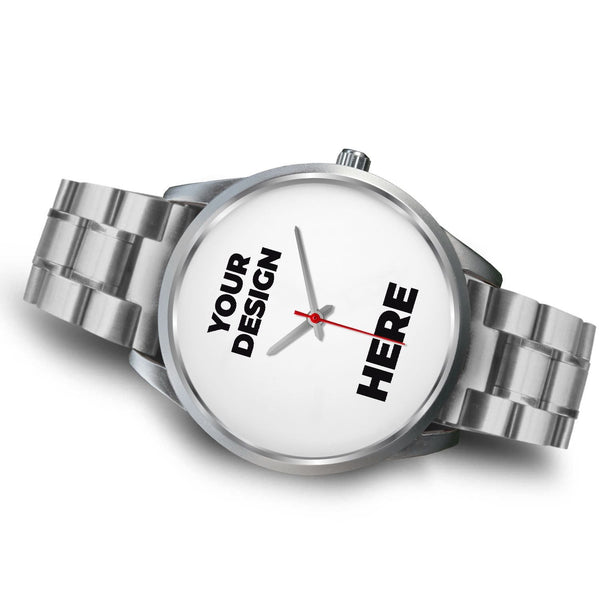 Custom Designed Silver Watch