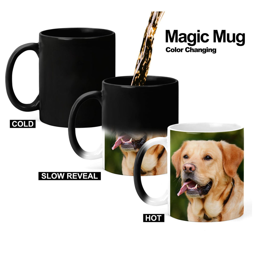 Custom Dog Magic Mug