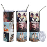 Photo Collage Personalized Stainless Steel Tumbler