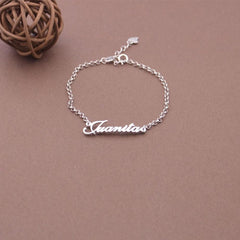 Personalized Minimalist Name Bracelet