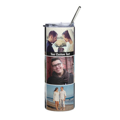 Photo Collage Personalized Stainless Steel Tumbler