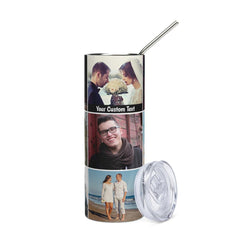 Photo Collage Personalized Stainless Steel Tumbler